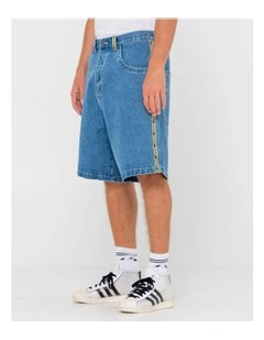 Flip Daddy 2.0 Jort Middy Short in Blue