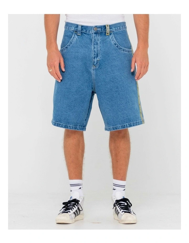 Flip Daddy 2.0 Jort Middy Short in Blue image 2