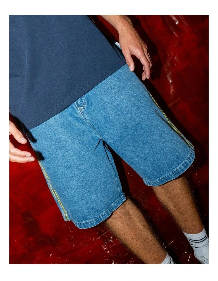 Flip Daddy 2.0 Jort Middy Short in Blue image 5