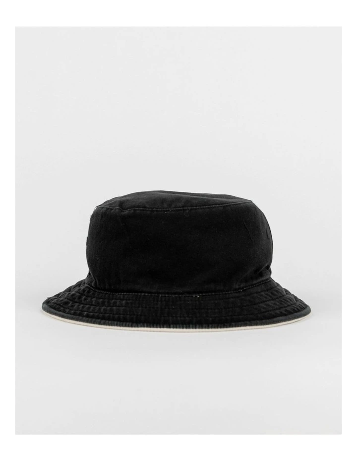 Kick Flip Reversible Bucket Hat in Black image 6