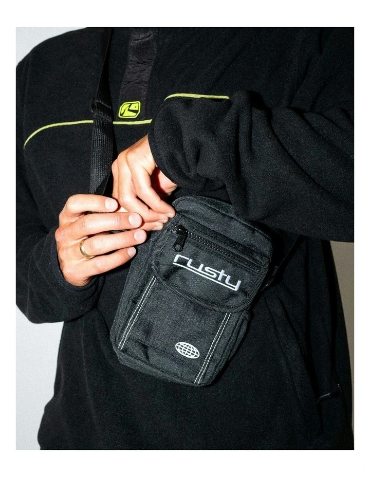 Domination Crossbody Bag in Black image 2