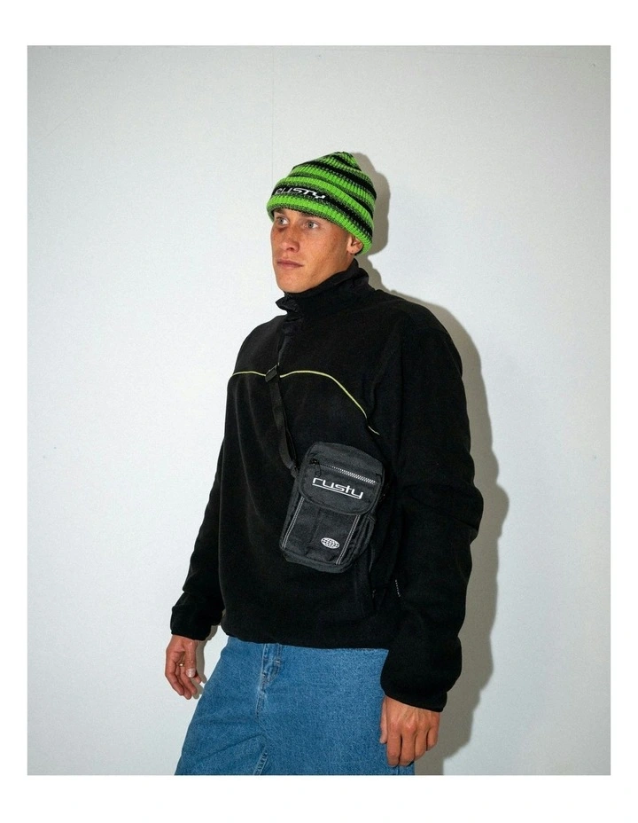 Domination Crossbody Bag in Black image 4