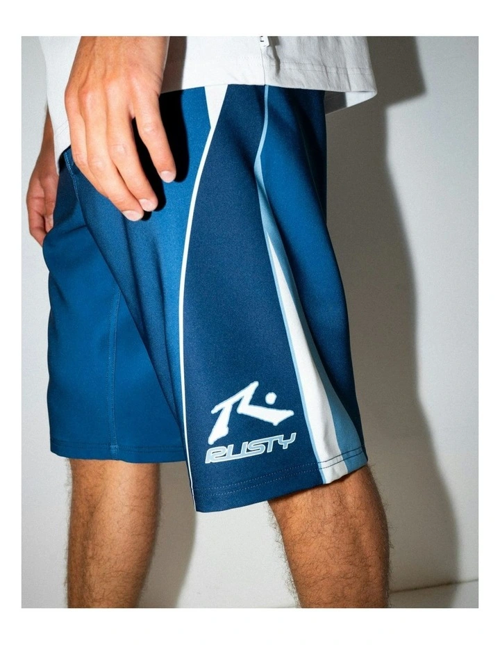 Plot Twist Boardshorts in Blue image 4