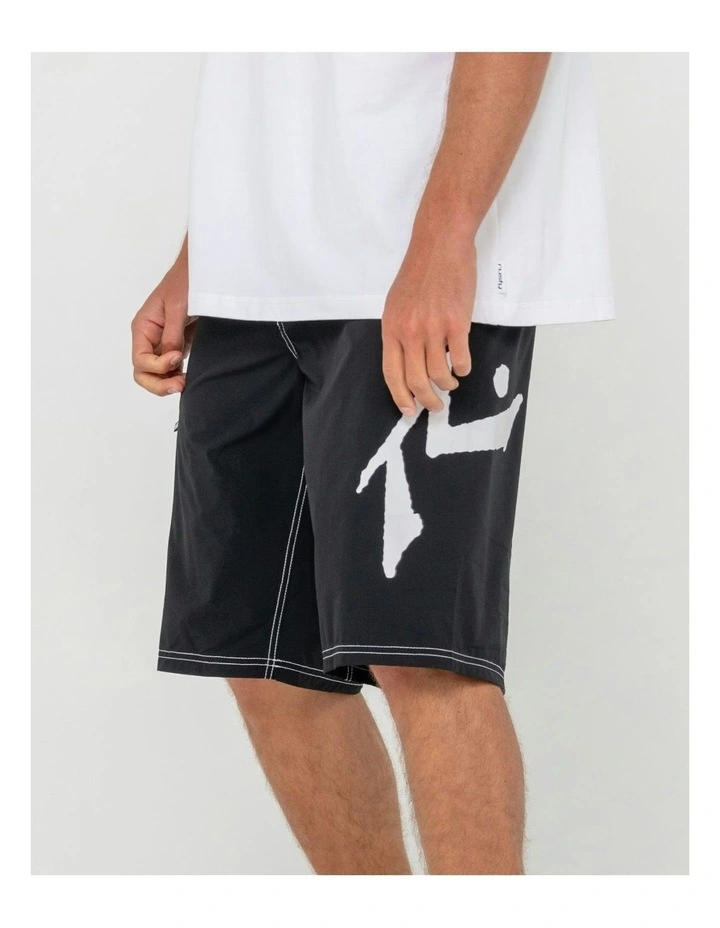 Fixed Competition Revolution Boardshorts in Black image 4