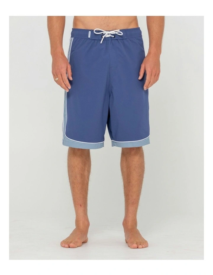 Panel Crank Boardshorts in Blue image 1