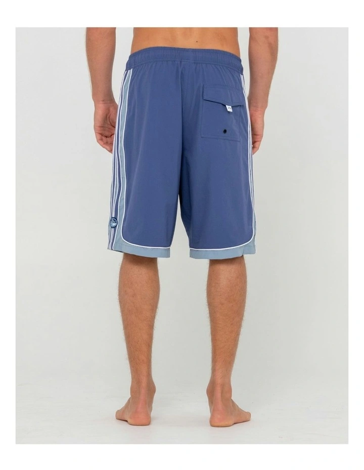Panel Crank Boardshorts in Blue image 2