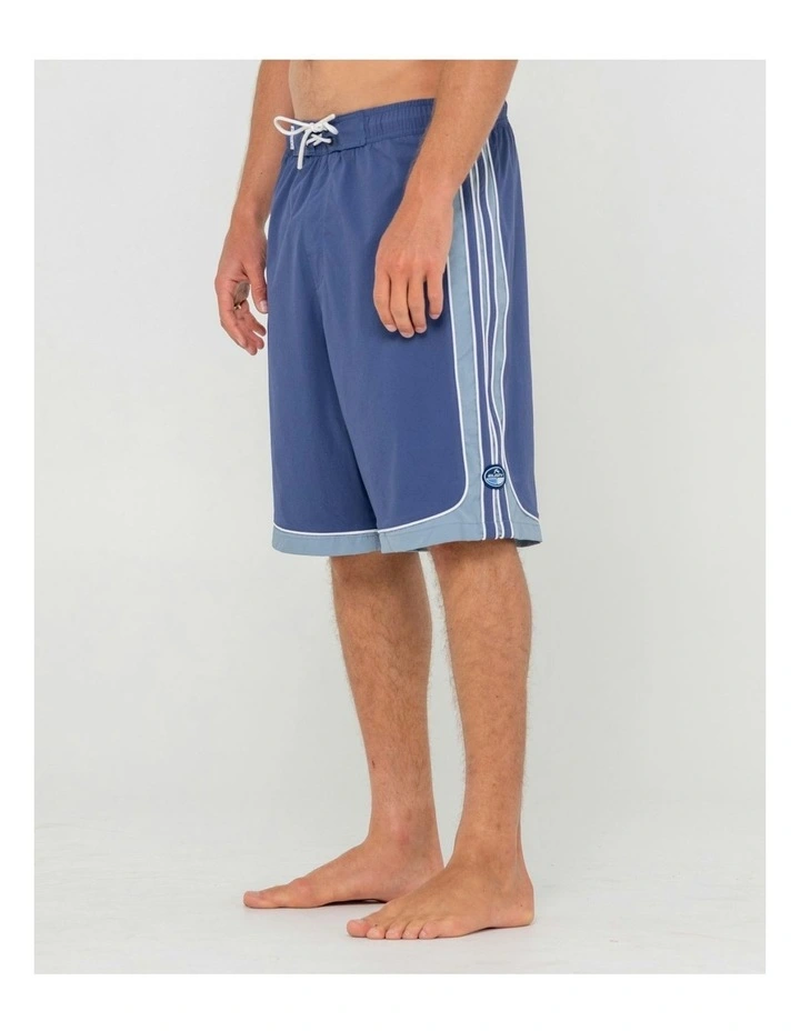 Panel Crank Boardshorts in Blue image 3