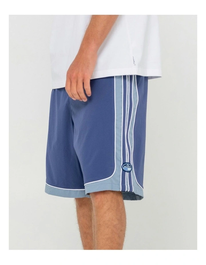Panel Crank Boardshorts in Blue image 7