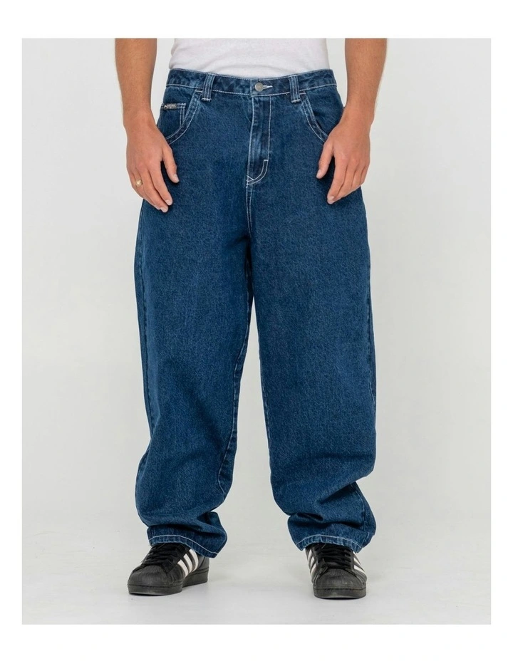 Trusty Tapered Jeans in Blue image 1