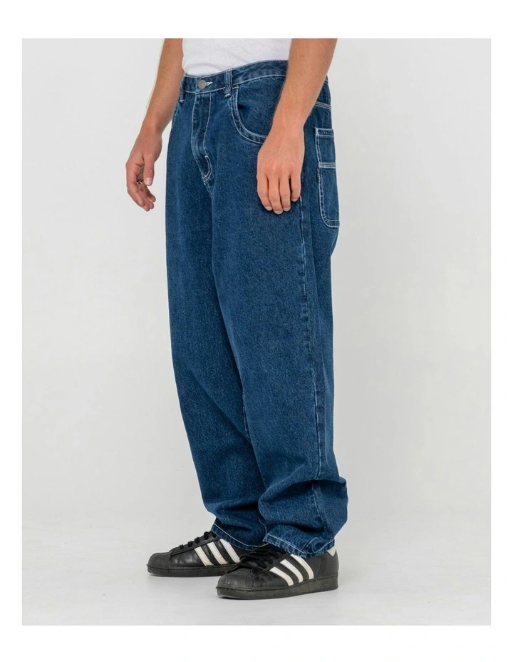 Trusty Tapered Jeans in Blue image 3