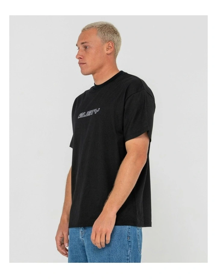 Flip Daddy Short Sleeve Tee in Black image 3