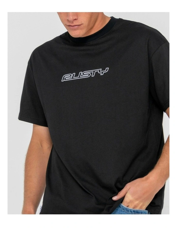 Flip Daddy Short Sleeve Tee in Black image 4