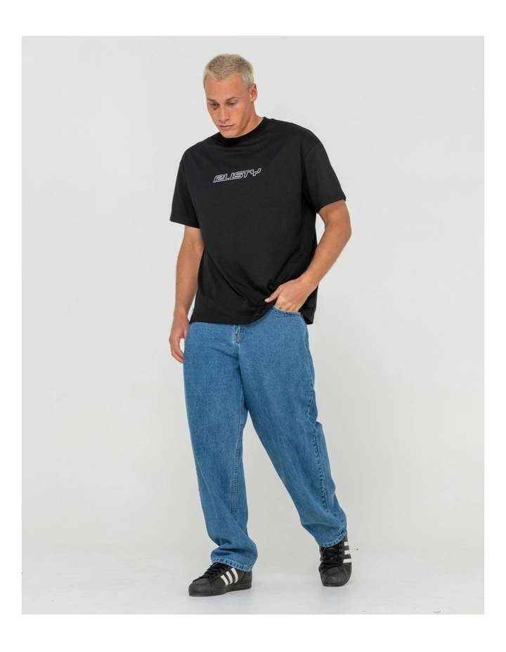 Flip Daddy Short Sleeve Tee in Black image 5