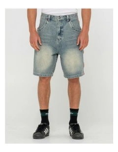 Flip Daddy 2.0 Jort Dirty Dawg Shorts in Blue
