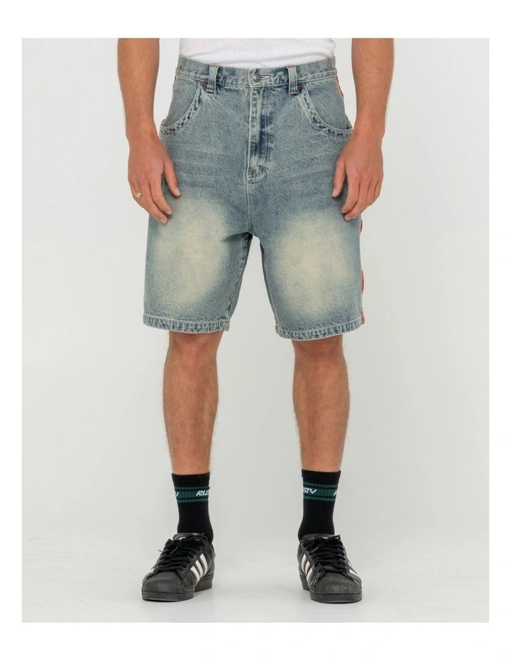 Flip Daddy 2.0 Jort Dirty Dawg Shorts in Blue image 1