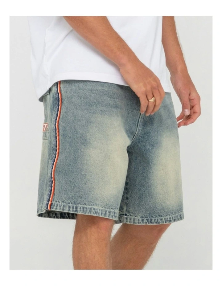 Flip Daddy 2.0 Jort Dirty Dawg Shorts in Blue image 6