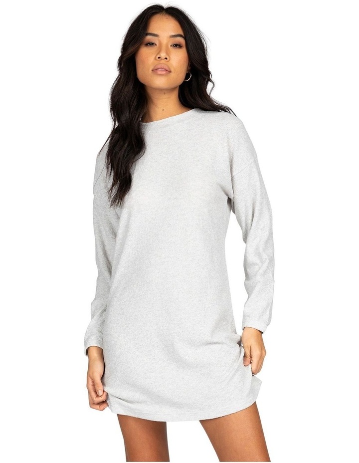 Sunbather Long Sleeve Dress White