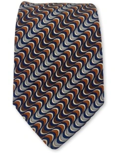 Livorno Pattern Tie in Rust