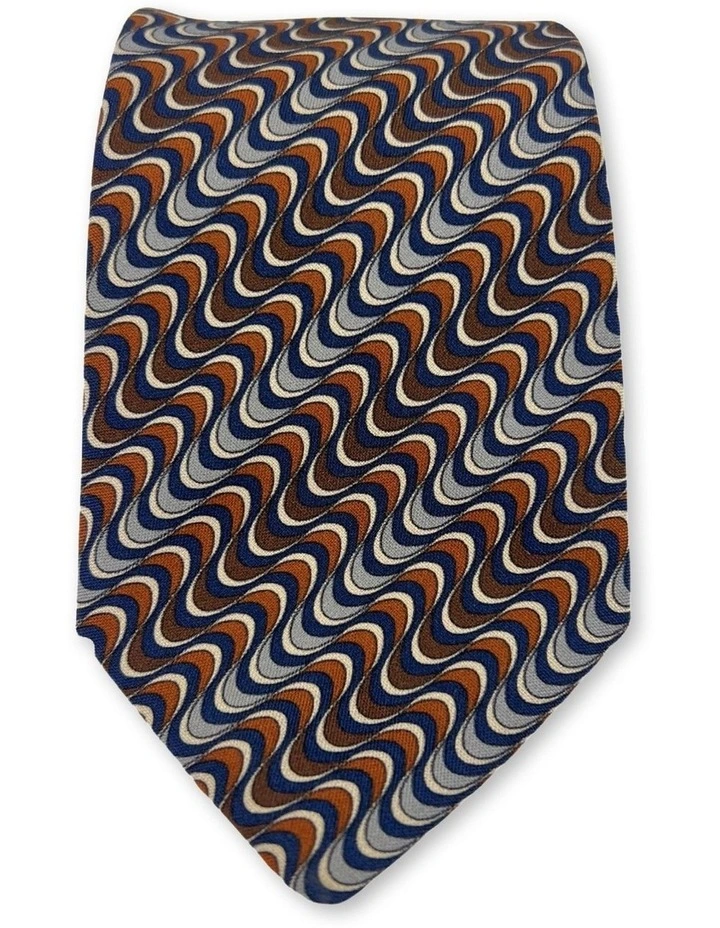 Livorno Pattern Tie in Rust image 1