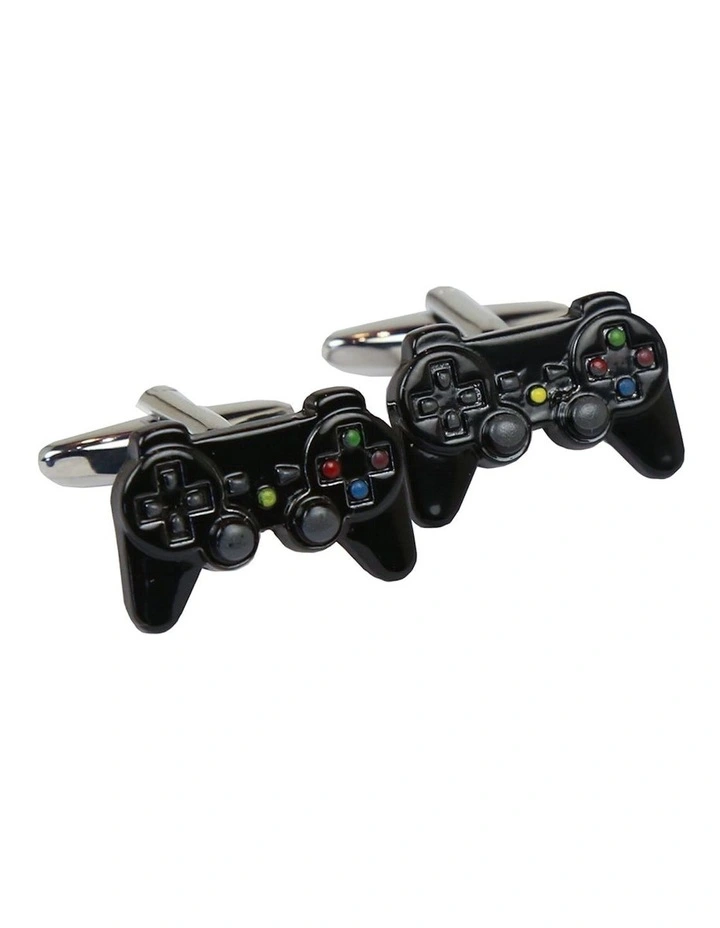Game Controller Cufflink in Black image 1