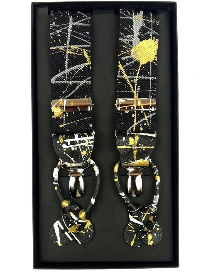 Mamiki Painted 2-in-1 Braces 35mm in Black image 1