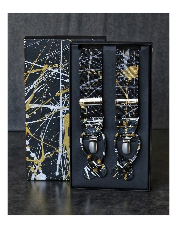 Mamiki Painted 2-in-1 Braces 35mm in Black image 2