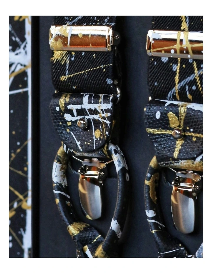 Mamiki Painted 2-in-1 Braces 35mm in Black image 3