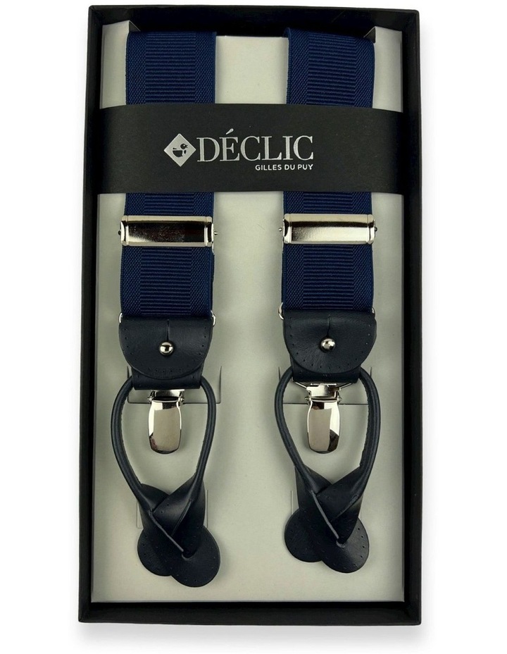 Track 2-in-1 Braces 35mm in Navy