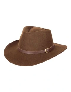 Melbournian Hat in Chocolate