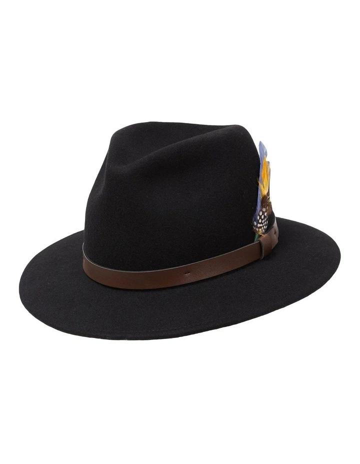 Matthew Fedora in Black image 1