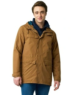 Kuma 3-in-1 Kit Waterproof Jacket in Tan