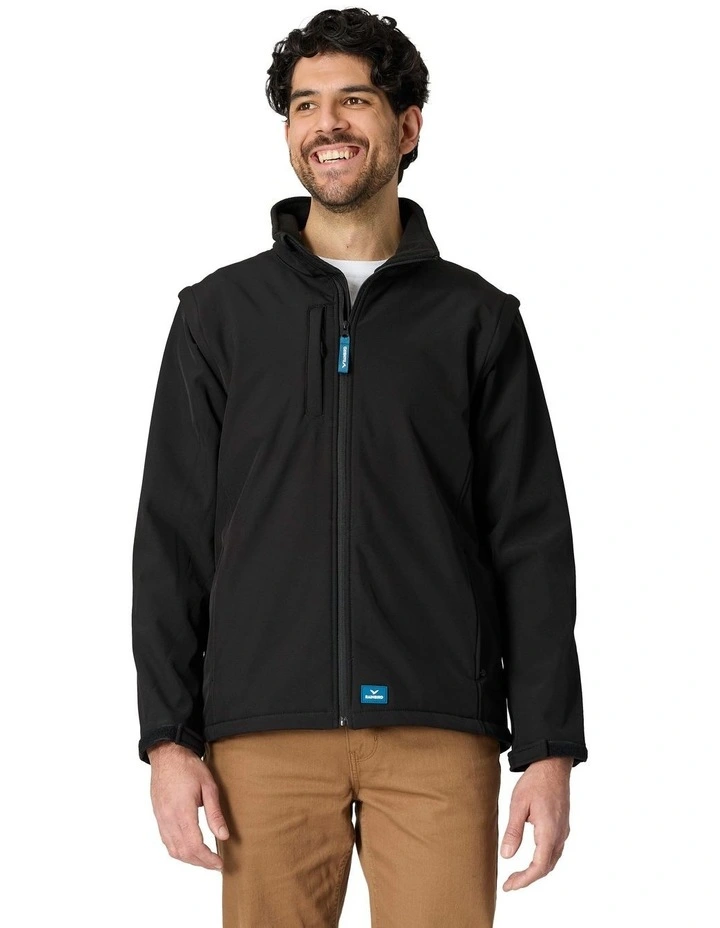 Landy Softshell Jacket in Black image 1