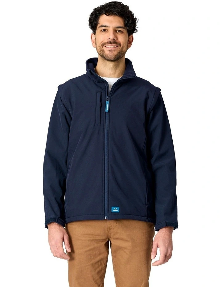 Landy Softshell Jacket in Navy image 1