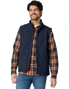 Bevan Softshell Vest in Navy