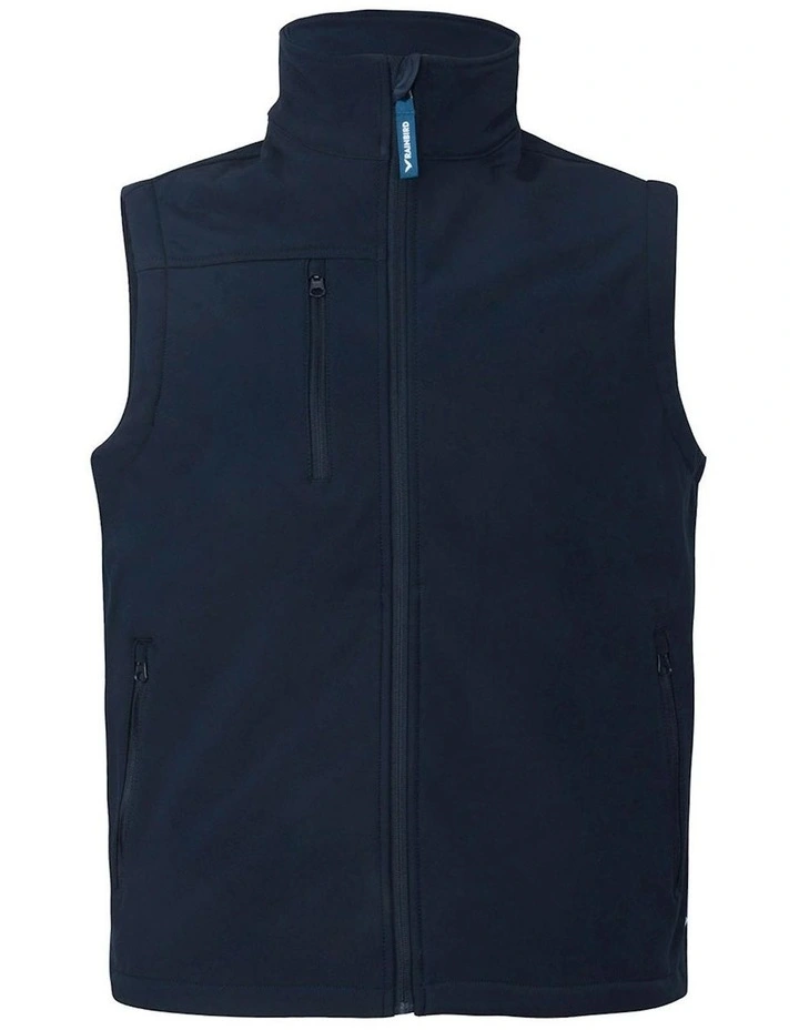 Bevan Softshell Vest in Navy image 4