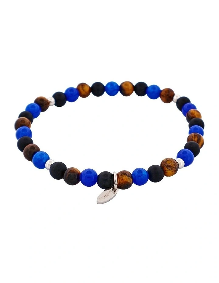 Stone Beaded Bracelet in Multi image 1