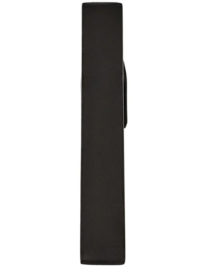 Plated Tie Clip in Black image 1