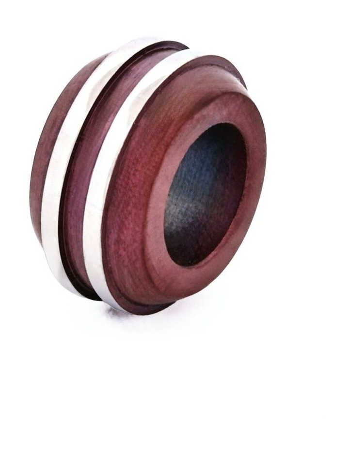 Stainless Steel Bead in Brown image 2
