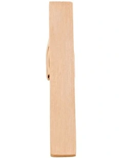 Brushed Rose Plated Gold Tie Clip