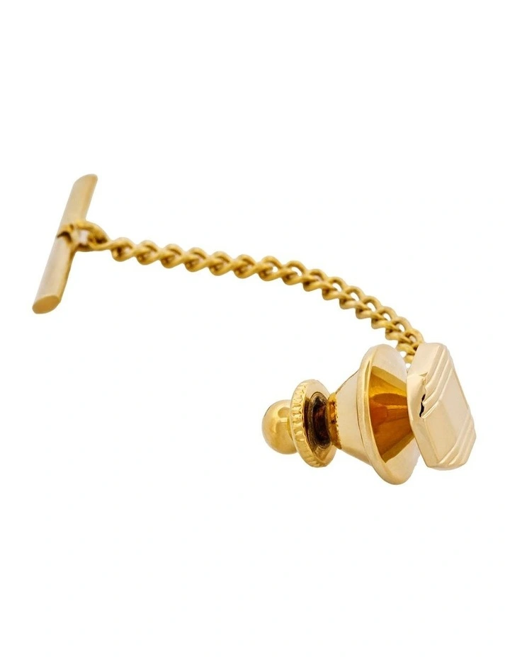 Tie Tak in Gold Plated image 3
