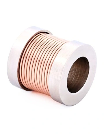 Steel Ion Plated Bead in Rose Gold