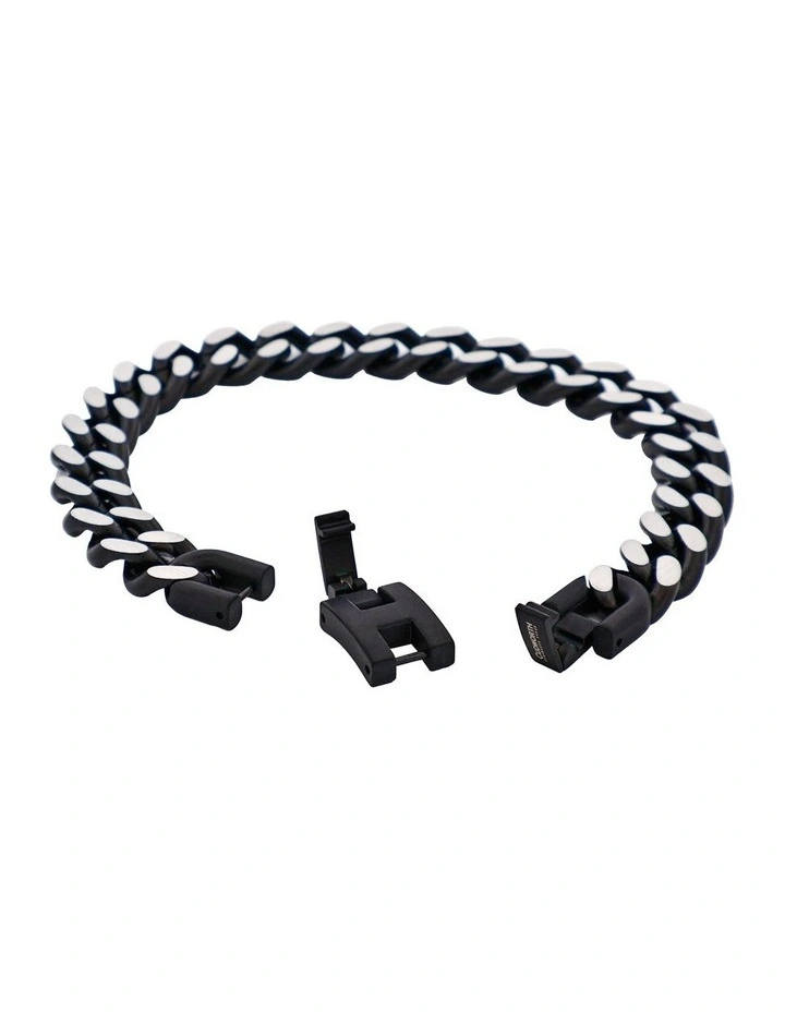 Stainless Steel & Antique Chain Bracelet in Grey image 4