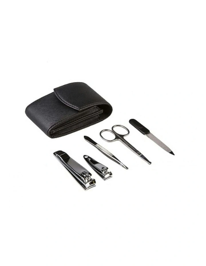 Stainless Steel Manicure Set 5 Piece in Silver image 1