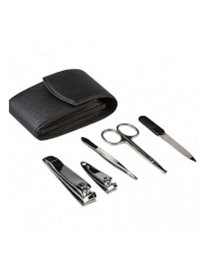 Stainless Steel Manicure Set 5 Piece in Silver image 4