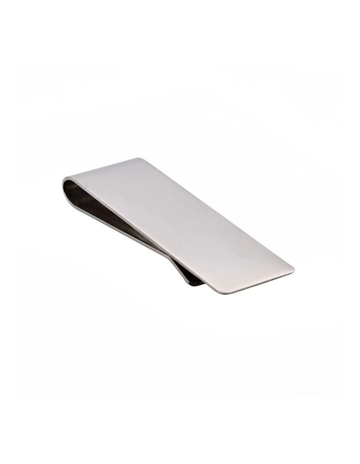 Stainless Steel Money Clip in Silver image 2