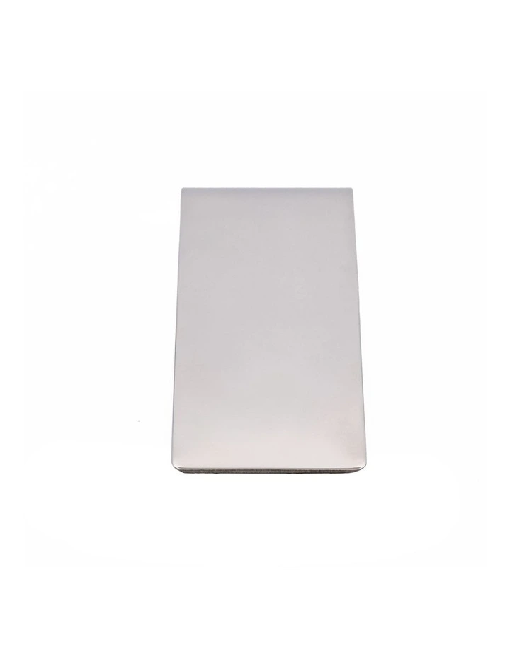 Stainless Steel Money Clip in Silver image 3