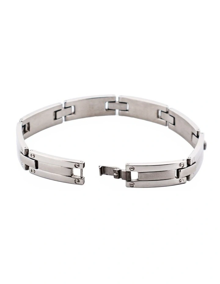 Stainless Steel Bracelet in Silver image 2