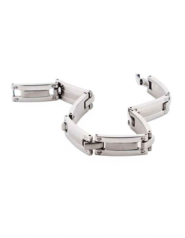 Stainless Steel Bracelet in Silver image 3