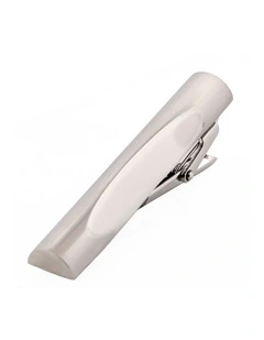 Rhodium Plated Tie Bar