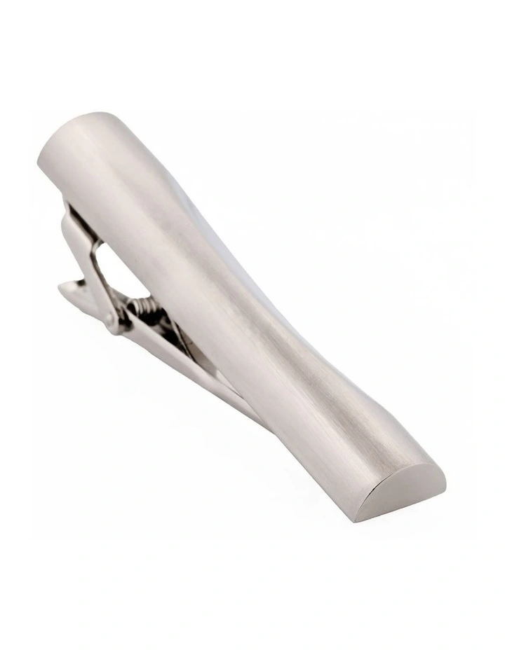 Rhodium Plated Tie Bar image 2